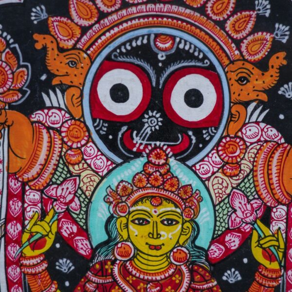 Pattachitra Painting (Framed)-18 x 24 Inch - Image 2