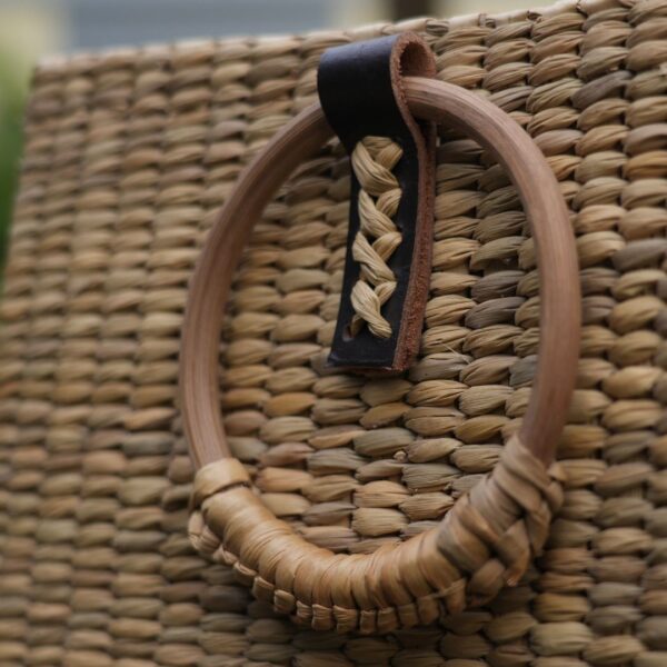 Unique Water Hyacinth Bag - Image 2