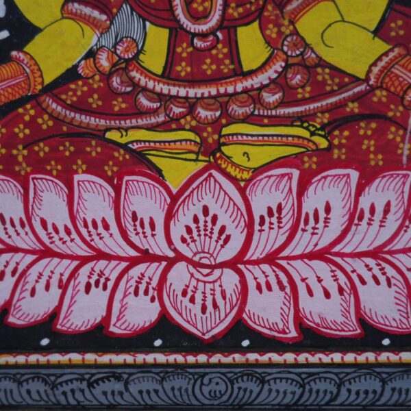 Pattachitra Painting (Framed)-18 x 24 Inch - Image 3