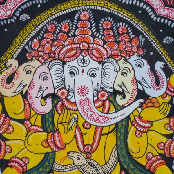 Pattachitra Painting (Framed)-18 x 24 Inch - Image 3