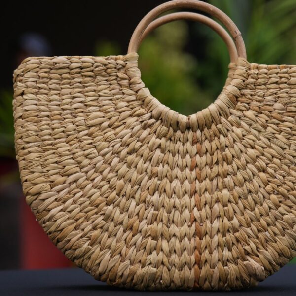 Unique Water Hyacinth Basket - Image 2