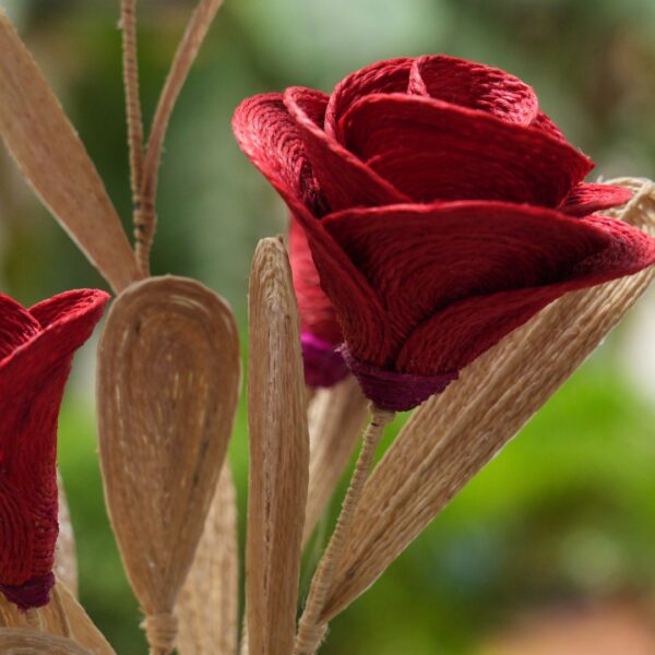 Unique Jute Flower Vase - Image 4