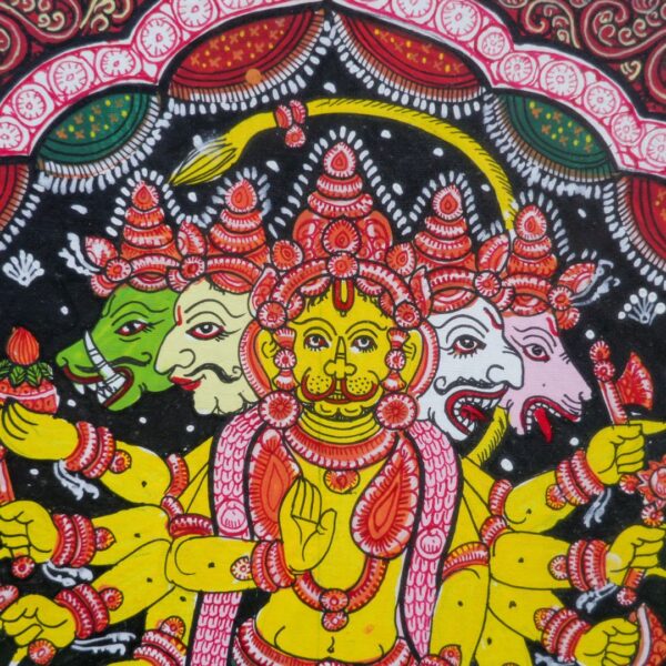 Pattachitra Painting (Framed)-18 x 24 Inch - Image 2