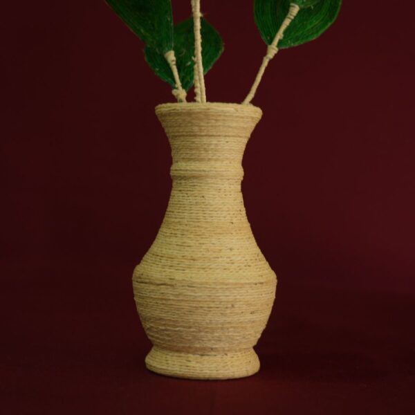 Unique Jute Flower Vase - Image 2