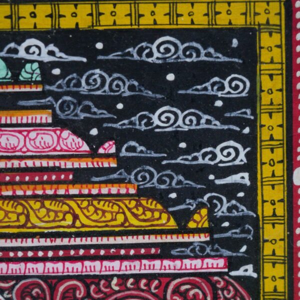 Pattachitra Painting (Framed)-18 x 24 Inch - Image 4