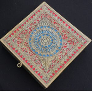 Palm Leaf Box - 10x10 Inch