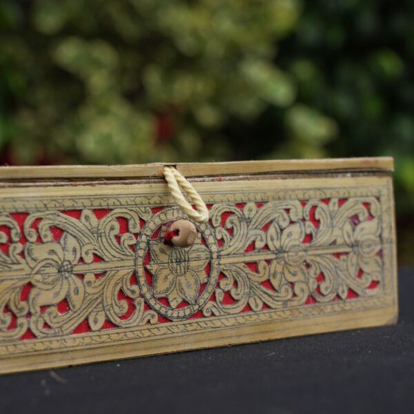 Palm Leaf Box - 10x10 Inch - Image 2