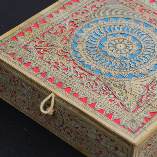 Palm Leaf Box - 10x10 Inch - Image 3