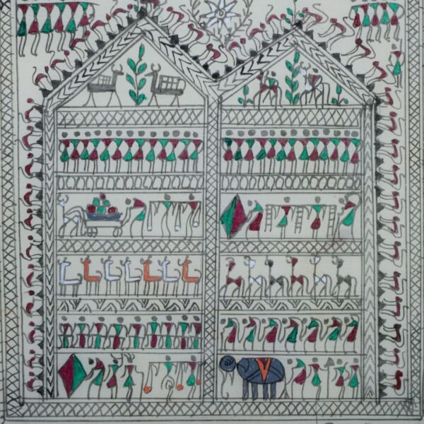 Pattachitra Painting (Framed)-18 x 24 Inch - Image 2